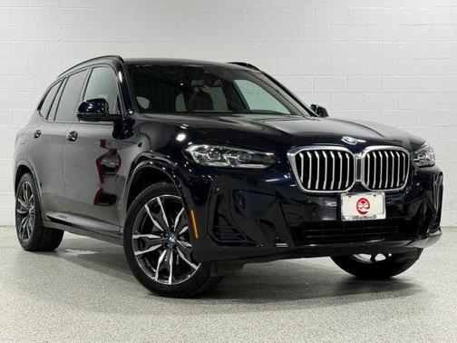 Blue 2022 BMW X3 xDrive30i