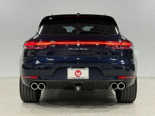 Blue 2020 Porsche Macan Turbo