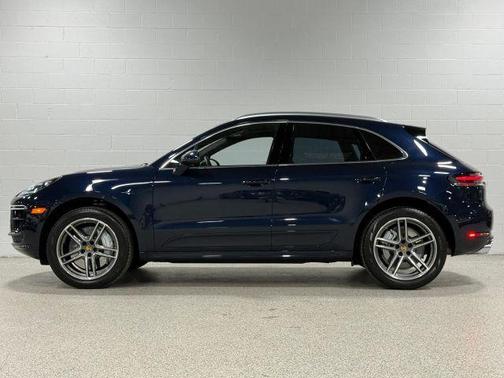 Blue 2020 Porsche Macan Turbo