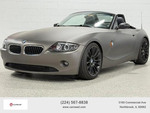 Gray 2003 BMW Z4 2.5i Roadster