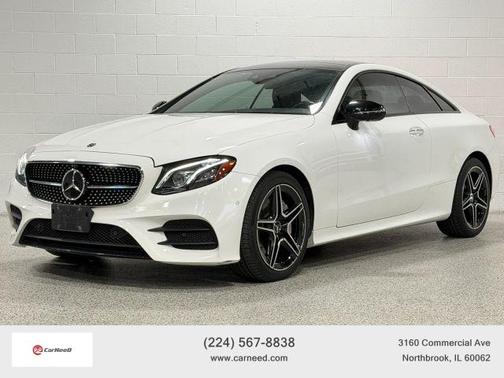 White 2019 Mercedes-Benz E-Class E 450 4MATIC