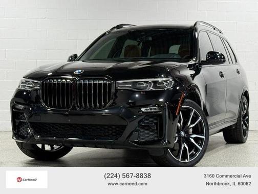 Black 2022 BMW X7 xDrive40i