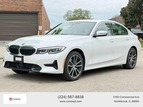 White 2021 BMW 330 i xDrive