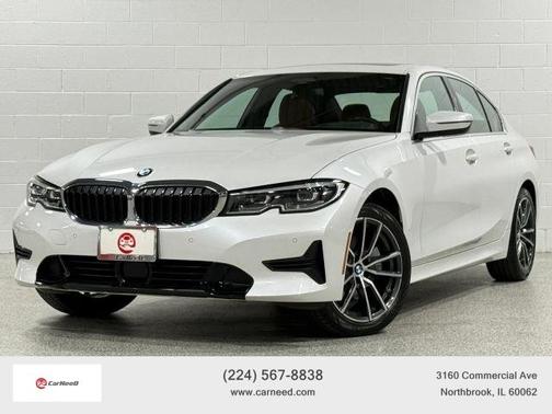 White 2021 BMW 330 i xDrive