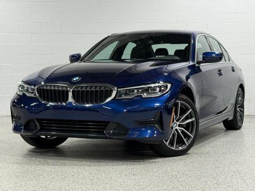 Blue 2020 BMW 330 i xDrive