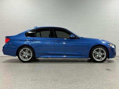 Blue 2016 BMW 328 i xDrive SULEV