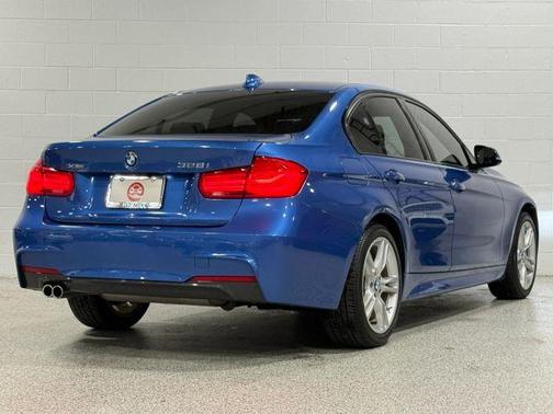 Blue 2016 BMW 328 i xDrive SULEV