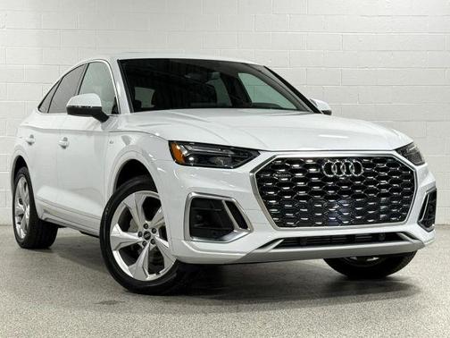 Glacier White Metallic 2021 Audi Q5 40 Premium Plus