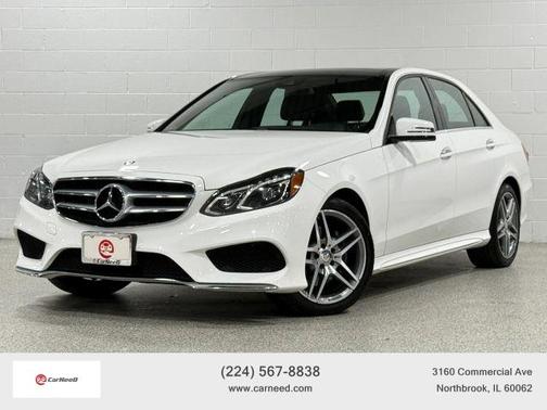 White 2014 Mercedes-Benz E-Class E 350 4MATIC