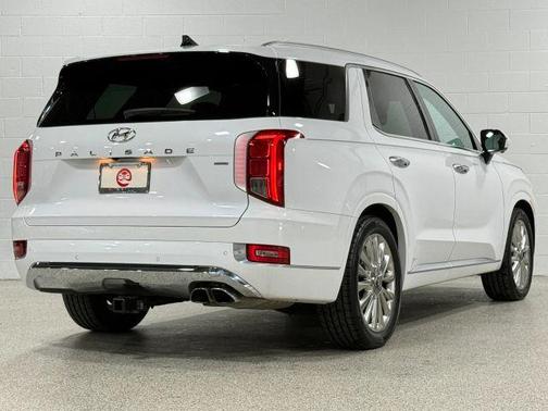 White 2020 Hyundai PALISADE Limited