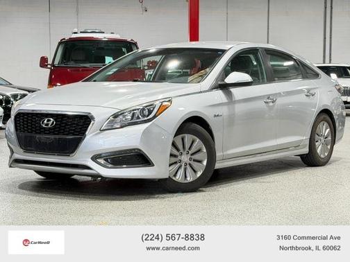 Starlight Silver 2016 Hyundai SONATA Hybrid Base