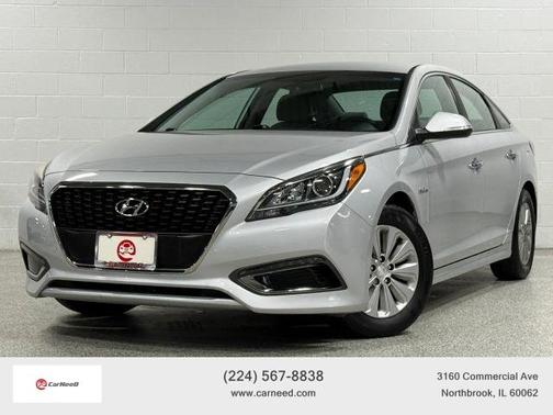 Starlight Silver 2016 Hyundai SONATA Hybrid Base