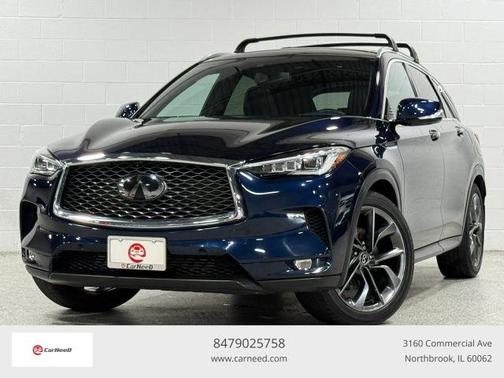 Hermosa Blue 2019 INFINITI QX50 ESSENTIAL