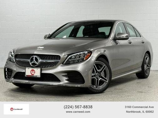 Silver 2020 Mercedes-Benz C-Class C 300 4MATIC