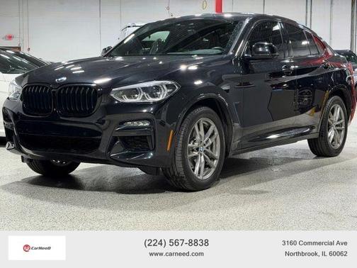 Gray 2021 BMW X4 M40i