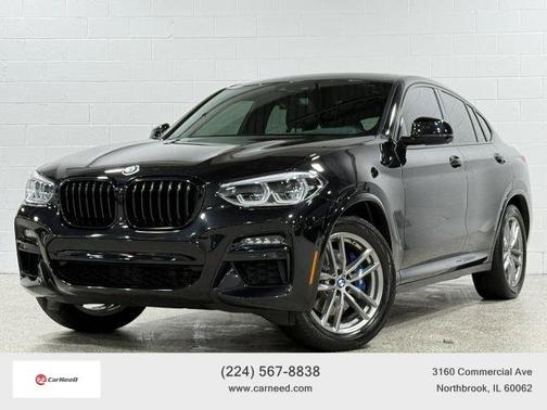Gray 2021 BMW X4 M40i
