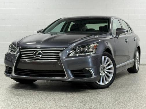 Gray 2014 Lexus LS 460 Base