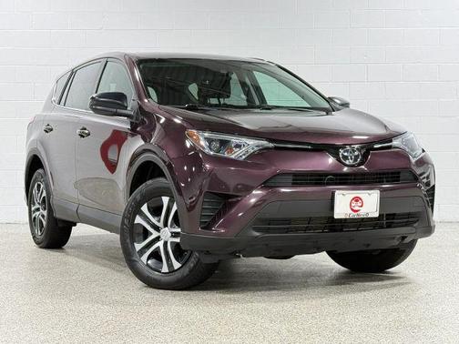 Burgundy 2018 Toyota RAV4 LE