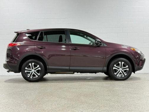 Burgundy 2018 Toyota RAV4 LE
