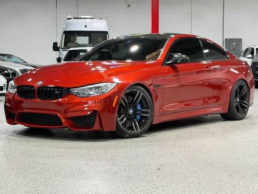 Orange 2016 BMW M4 Base