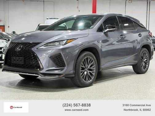 Gray 2022 Lexus RX 350 F SPORT Appearance