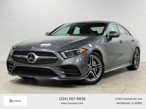 Gray 2019 Mercedes-Benz CLS 450 Base 4MATIC Sedan