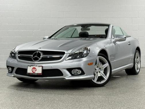Silver 2009 Mercedes-Benz SL-Class SL 550