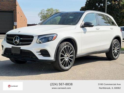 White 2017 Mercedes-Benz GLC 300 Base 4MATIC