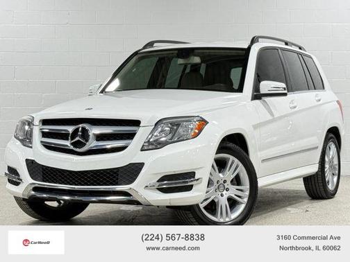 White 2015 Mercedes-Benz GLK-Class GLK 350 4MATIC SUV