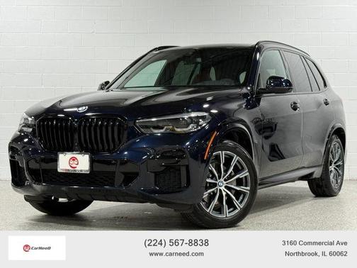 Blue 2022 BMW X5 xDrive40i