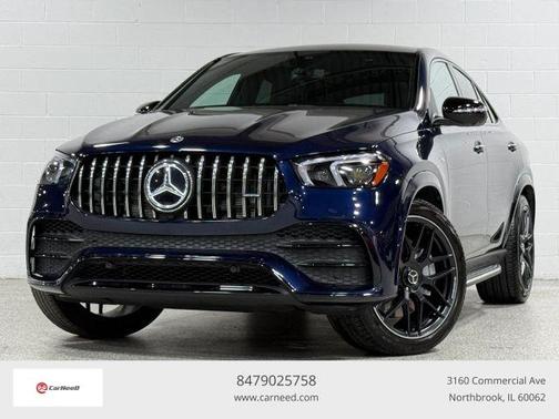 Blue 2022 Mercedes-Benz AMG GLE 53e Base