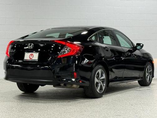 Black 2019 Honda Civic LX