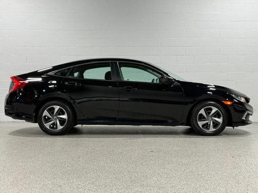 Black 2019 Honda Civic LX