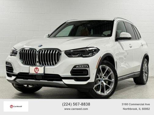 White 2019 BMW X5 xDrive40i