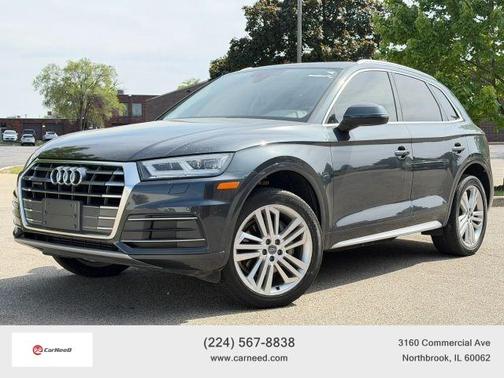 Manhattan Gray Metallic 2018 Audi Q5 2.0T Premium Plus