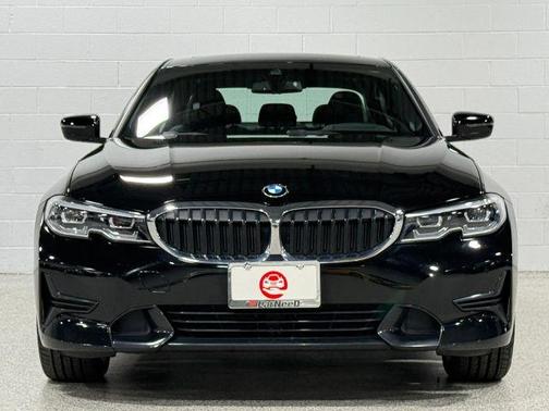 Black 2021 BMW 330e xDrive