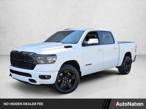 Bright White Clearcoat 2020 RAM 1500 Lone Star