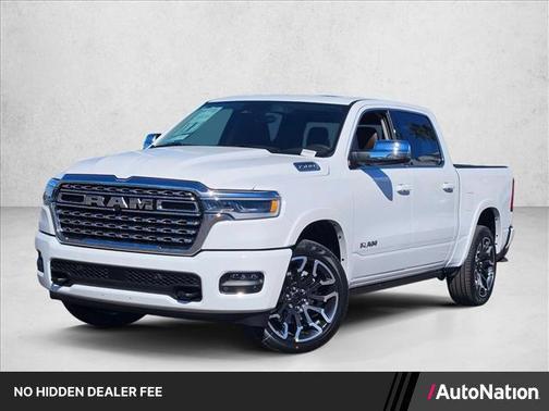Bright White Clearcoat 2026 RAM 1500 Longhorn
