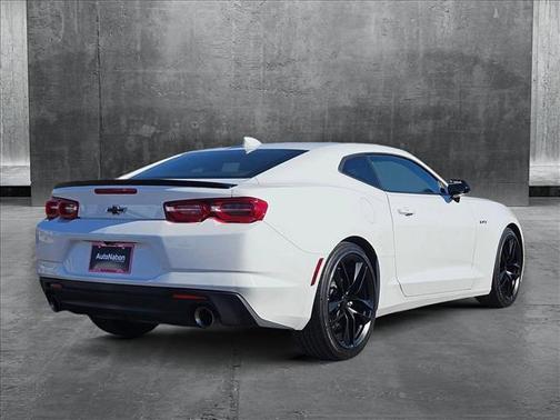 Summit White 2023 Chevrolet Camaro RWD Coupe LT1