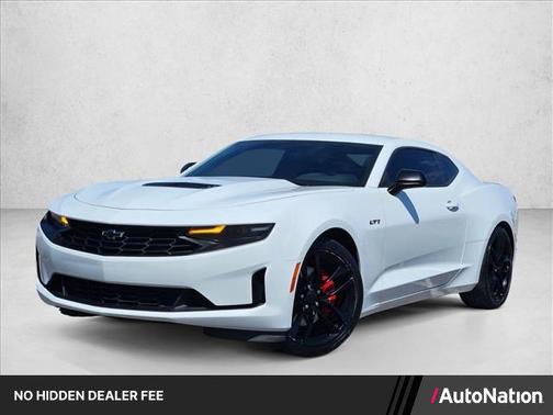 Summit White 2023 Chevrolet Camaro RWD Coupe LT1