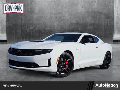 Summit White 2023 Chevrolet Camaro RWD Coupe LT1