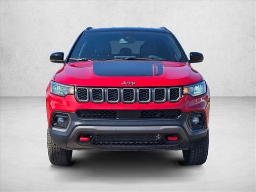 Red Hot Pearlcoat 2025 Jeep Compass Trailhawk