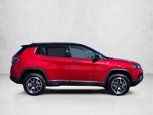 Red Hot Pearlcoat 2025 Jeep Compass Trailhawk