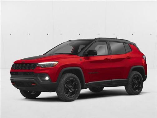 Red Hot Pearlcoat 2025 Jeep Compass Trailhawk