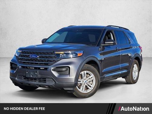 Carbonized Gray Metallic 2022 Ford Explorer XLT