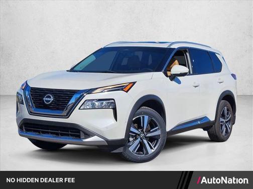 Pearl White Tricoat 2023 Nissan Rogue Platinum