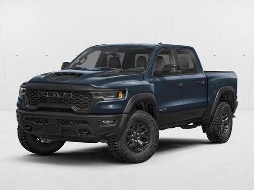 Forged Blue Metallic 2026 RAM 1500 RHO Crew Cab 4x4 5'7' Box