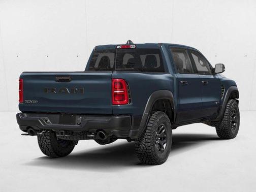 Forged Blue Metallic 2026 RAM 1500 RHO Crew Cab 4x4 5'7' Box