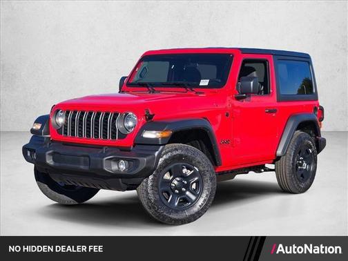 Firecracker Red Clearcoat 2026 Jeep Wrangler Sport