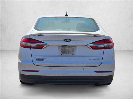 White 2019 Ford Fusion Energi Titanium